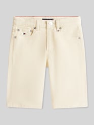 relaxed fit korte jeans van puur katoen van Tommy Hilfiger Teens - 43