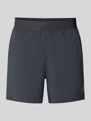 Szorty sportowe o kroju regular fit z nadruk z logo model 'Run Ess Shor M' od adidas Training - 8