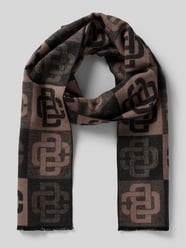 Sjaal van viscose met logomotief van Christian Berg Men Beige - 41