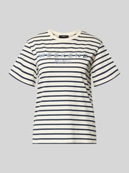 T-shirt o kroju relaxed fit z czystej bawełny model 'BORA' od Weekend Max Mara - 9