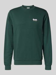 sweatshirt met label-details en ronde hals van Les Deux - 5