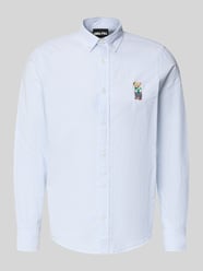 Slim Fit Freizeithemd mit Button-Down-Kragen von CHILL PILL - 33