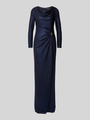 Abendkleid mit Wasserfall-Ausschnitt von Vera Mont - 41