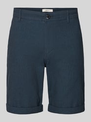 Szorty chino o kroju slim fit z mieszanki bawełny model 'LUTON' od Selected Homme - 16