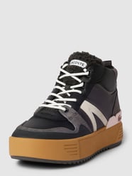 High top sneakers met labeldetails van Lacoste Zwart - 13