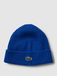 Beanie mit Logo-Stitching von Lacoste - 6