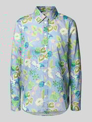 Regular Fit Bluse im Allover-Look von Christian Berg Woman - 37