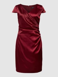 Cocktailkleid in Wickel-Optik von Paradi Rot - 30