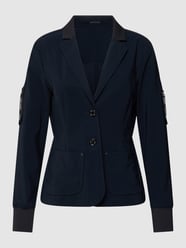 Blazer mit gerippten Ärmelabschlüssen von Marc Cain - 45