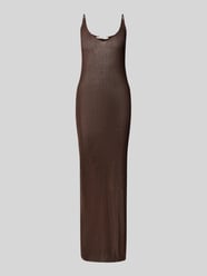 Midikleid o kroju slim fit z mieszanki wiskozy model 'Silvi' od Gestuz - 45