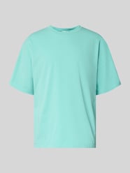 t-shirt z prążkowanym okrągłym dekoltem model 'FIZVALLEY' od American Vintage - 10