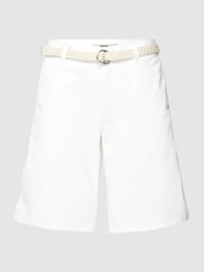 Bermuda met steekzakken opzij, model 'CHINO' van Esprit Wit - 40