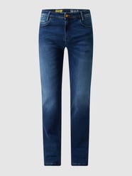 Modern Slim Fit Jeans mit Stretch-Anteil Modell 'Flexx' von MAC Blau - 30