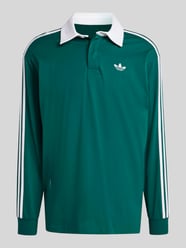 Relaxed Fit Rugbyshirt aus reiner Baumwolle von adidas Originals - 1