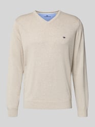 Strickpullover mit Logo-Detail von Fynch-Hatton - 44