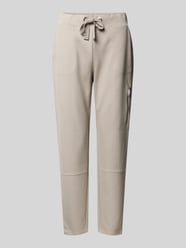 Stoffhose aus Viskose-Mix mit Reißverschlusstasche von monari Beige - 27