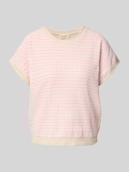 Strickshirt mit Rundhalsausschnitt Modell 'DODO' von FREE/QUENT Pink - 16