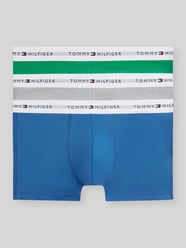obcisłe bokserki o kroju regular fit z mieszanki bawełny w zestawie 3 szt. od Tommy Hilfiger - 5