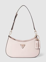 Handtasche mit Label-Detail Modell 'NOELLE' von Guess Pink - 21