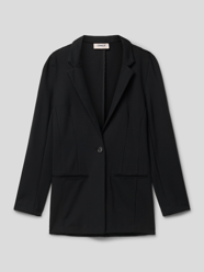 Blazer mit Paspeltaschen von Only Grau / Schwarz - 3