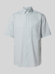 Koszula biznesowa o kroju comfort fit z kołnierzykiem typu button down od Eterna - 9