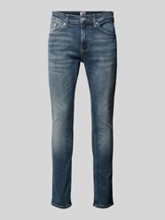 Slim Fit Jeans im 5-Pocket-Design Modell 'AUSTIN' von Tommy Jeans Blau - 3