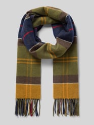 Schal aus Lammwolle mit Fransenabschluss von Barbour - 37
