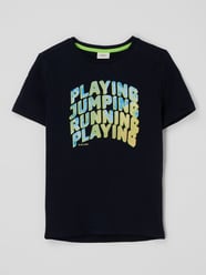 T-Shirt aus Baumwolle  von s.Oliver RED LABEL Blau - 29
