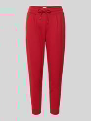 Joggingbroek met verkorte pasvorm en elastische band van ICHI - 36