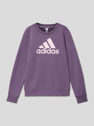 Sweatshirt mit Label-Print von ADIDAS SPORTSWEAR Lila - 22