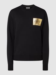 Sweatshirt mit Logo-Print  von Versace Jeans Couture Schwarz - 16