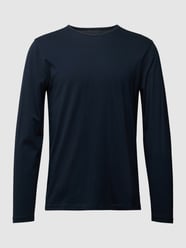 Shirt met lange mouwen en labelpatch van OLYMP Level Five Blauw / turquoise - 48