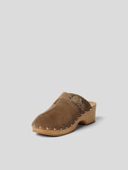 Clogs mit Blockabsatz von Rabanne Beige - 26
