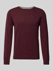 Gebreide pullover met ribboorden van s.Oliver RED LABEL - 3