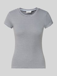 Skinny Fit T-Shirt aus Baumwoll-Mix von Gina Tricot - 22
