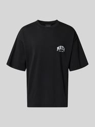 Oversized T-shirt met labelprint van Review X MATW - 21