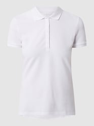 Poloshirt aus Piqué  von Montego Weiß - 35