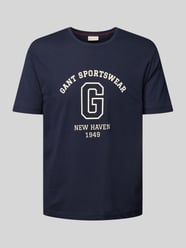 T-shirt z nadrukiem z logo od Gant - 34