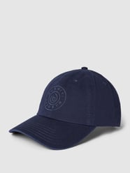Baseballpet met labelstitching van bugatti Blauw - 25