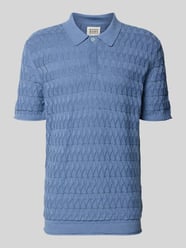 Regular Fit Poloshirt mit Strukturmuster von Scotch & Soda - 45