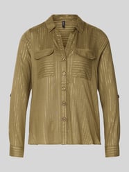 Regular fit overhemdblouse van viscosemix, model 'BUMPY' van Vero Moda - 36