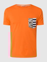 T-Shirt mit Brusttasche  von DANIELE ALESSANDRINI Orange - 24