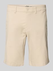 Regular Fit Bermudas aus Baumwoll-Mix Modell 'PHOENIX' von s.Oliver RED LABEL - 4