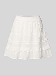 Ausgestellter Mini-Rock aus reiner Baumwolle Modell 'PRETTY' von Vero Moda - 40