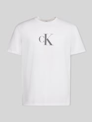 Regular Fit T-Shirt mit Logo Print von CK Calvin Klein - 11