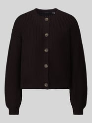 Loose fit gebreid jack met enkelrijige knoopsluiting model 'LEA' van VERO MODA - 31