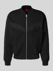 Bluza rozpinana o kroju oversized z mieszanki bawełny model 'DROMZIP' od HUGO - 39