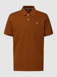 Poloshirt mit Label-Stitching Modell 'PK Basic Zusatz' von Tom Tailor - 5