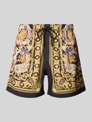 Spodenki kąpielowe ze wzorem na całej powierzchni model ‘Baroque’ od BOARDIES - 26