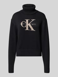Gebreide coltrui, model 'CHENILLE' van Calvin Klein Jeans - 43
